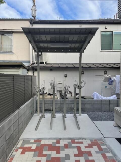 駐車場　駐輪場です。