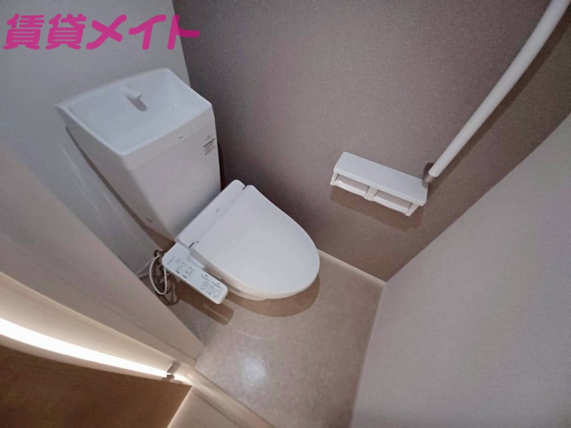 トイレ　同タイプ部屋写真です。
