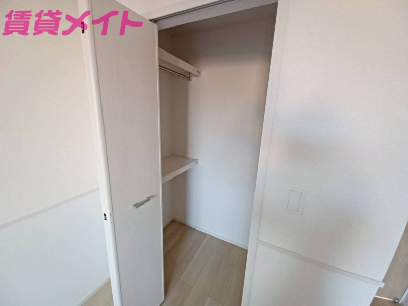 収納　同タイプ部屋写真です。