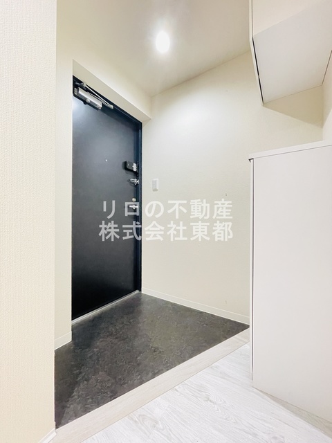 玄関　すっきりシンプルな玄関スペースです！
