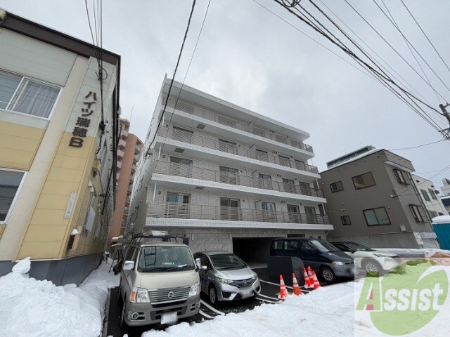 建物外観　札幌市中央区南１５条西「グランメール行啓通」