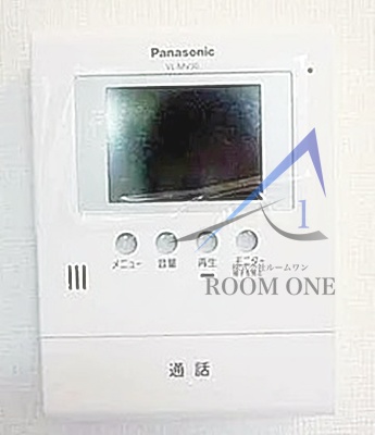 セキュリティ　モニター付きインターホンです。