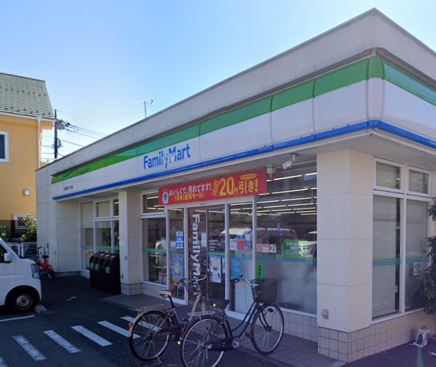コンビニ　ファミリーマート 杉並宮前三丁目店（コンビニ）まで173m