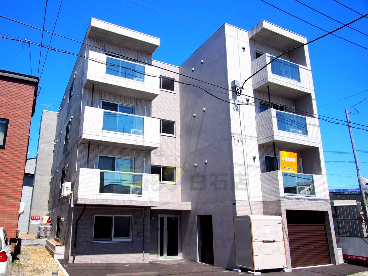 建物外観　Ｗｉ－Ｆｉ対応ネット無料採用のマンションです♪