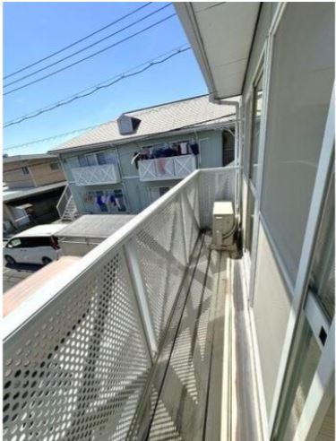 バルコニー　南向きで日当たり良好◎