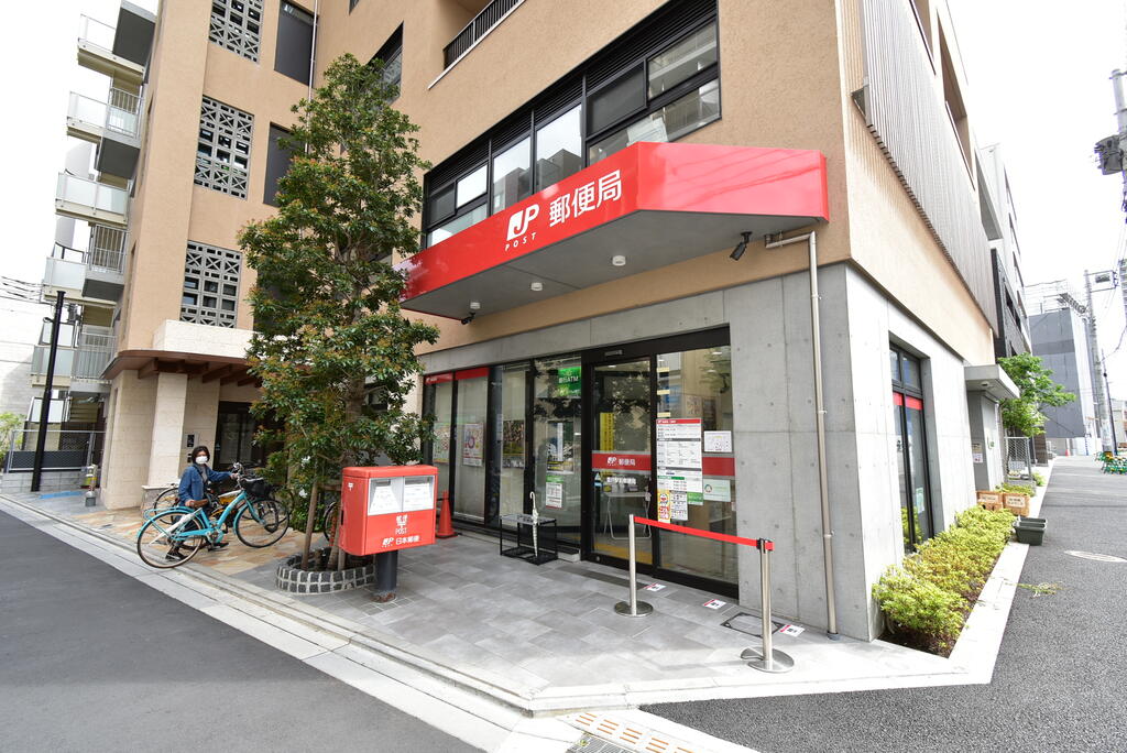 郵便局　登戸駅前郵便局（郵便局）まで671m