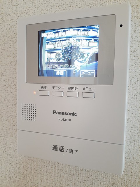セキュリティ　モニター付きインターフォン