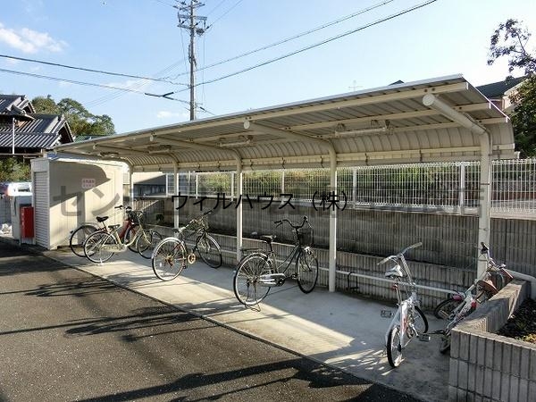 その他共有部分　自転車置き場！