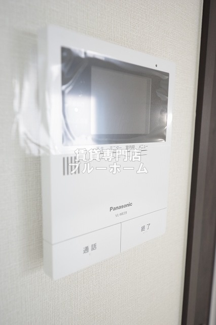 セキュリティ　モニタ付きインターホンです！