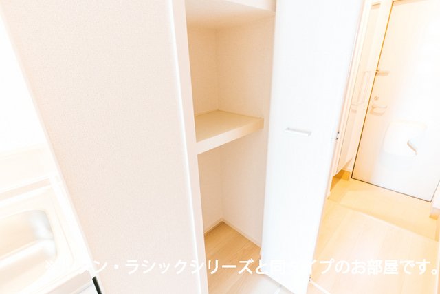 収納　十分な収納スペースがあります