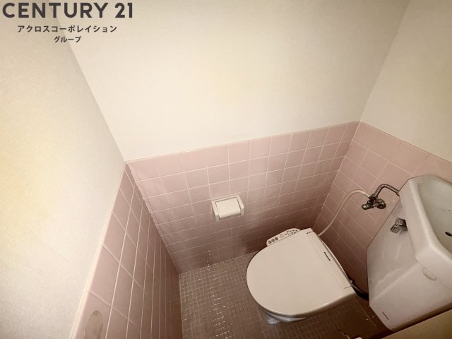 トイレ　ゆったり落ち着けるトイレです
