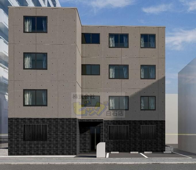 建物外観　ガス料金定額プランだから安心の光熱費です♪
