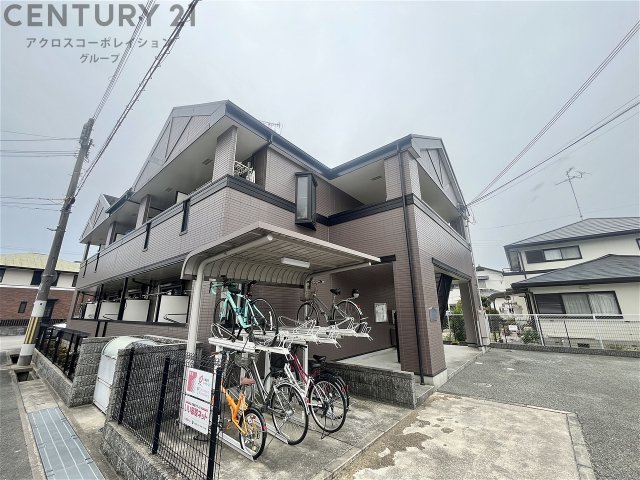 建物外観　TVモニター付きインターホンで安心☆