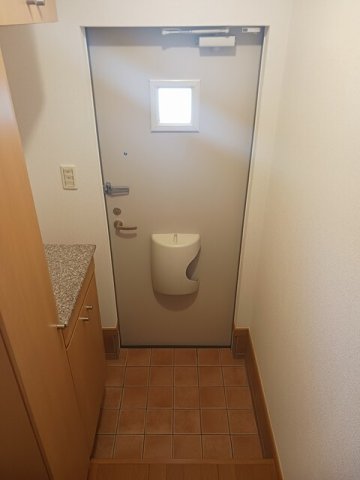 玄関　明るい玄関です