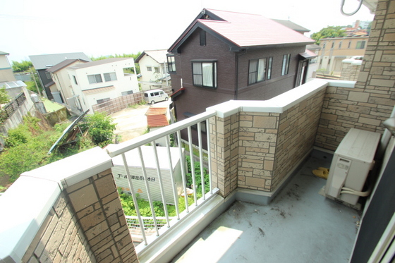 バルコニー　※別部屋の写真です