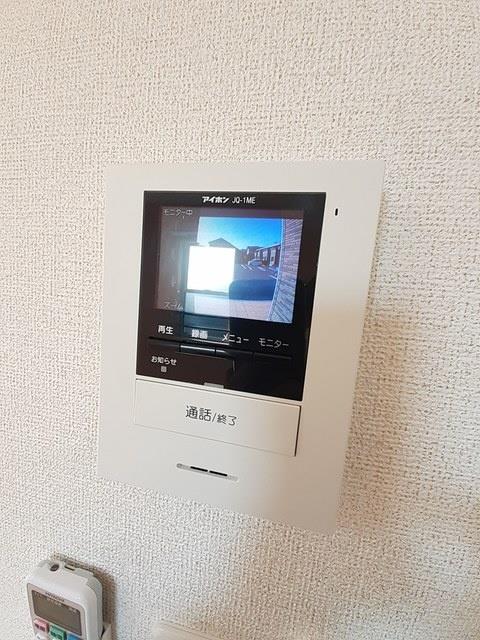 セキュリティ　モニター付きインターホン