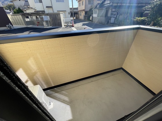 バルコニー　※別部屋の写真です