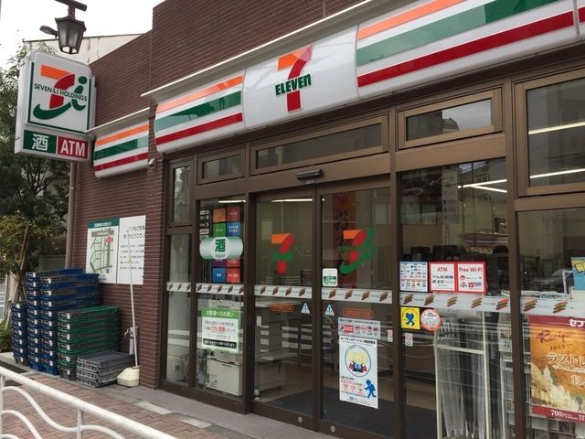 コンビニ　セブンイレブン江東門前仲町1丁目店（コンビニ）まで881m