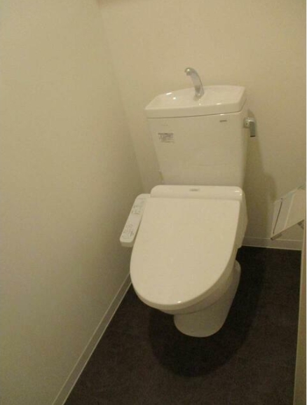 トイレ　ゆったりとした空間のトイレです
