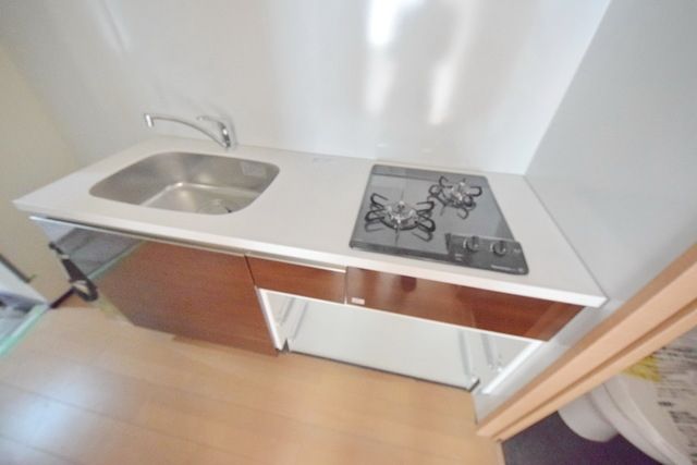 キッチン　建築中