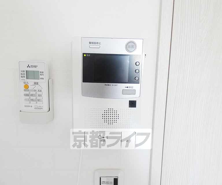 セキュリティ　安心の防犯設備です。