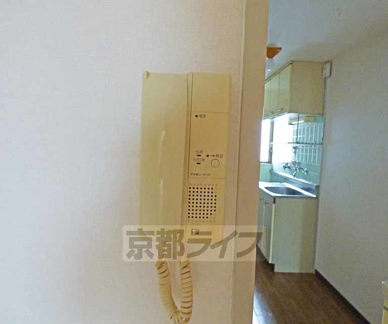 セキュリティ　来客時も安心です。