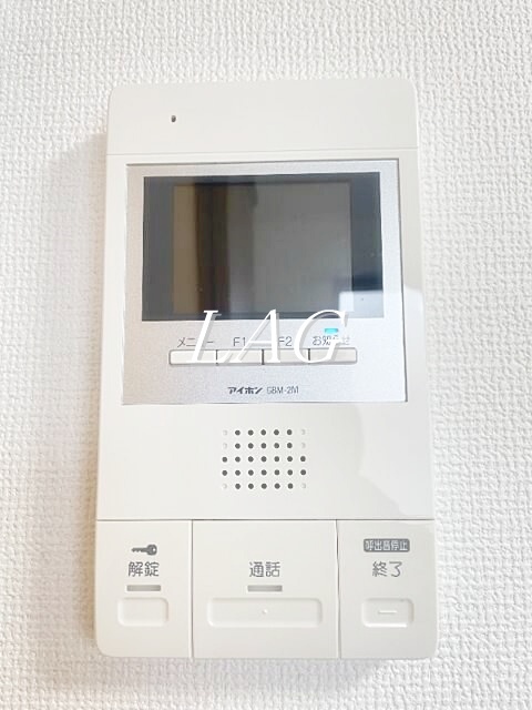 セキュリティ　モニター付インターホンです。