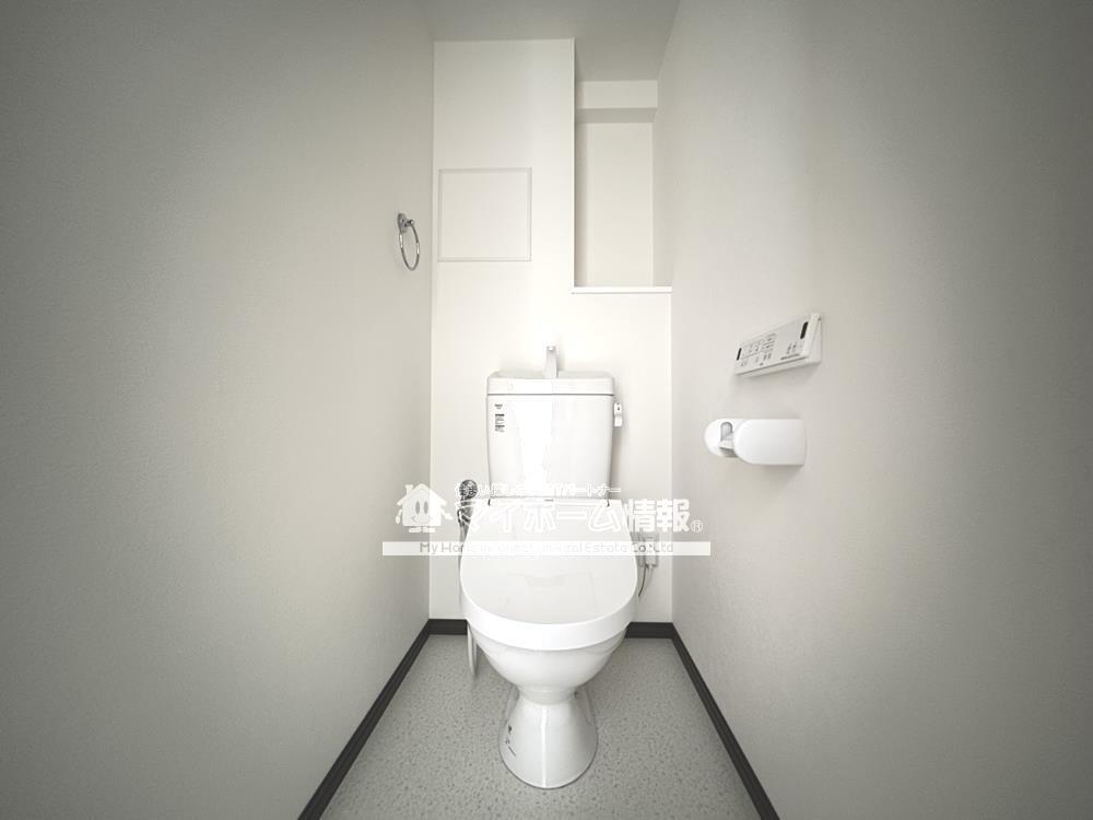 トイレ　※内観写真は201号を引用しており、内装が異なる場合がござい