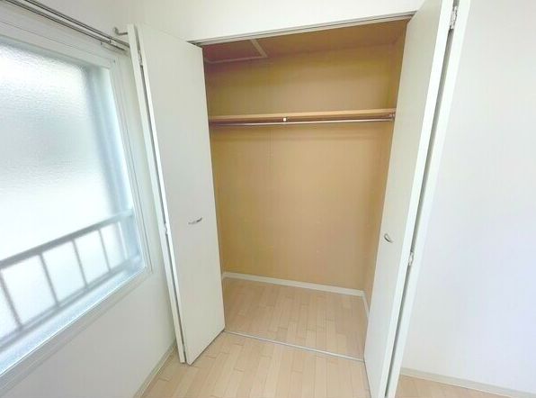 収納　衣類の収納に便利な、クローゼットです♪