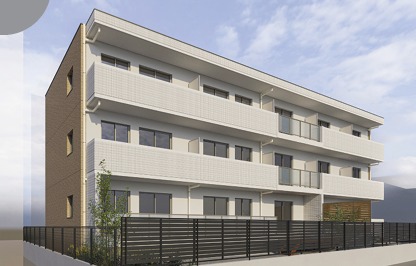 建物外観　外観予想図