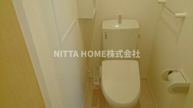 トイレ　温水洗浄付きのトイレです◇