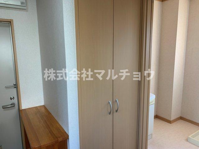 収納　たっぷりとした収納スペースです