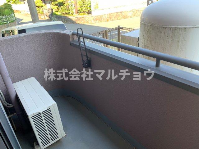 バルコニー　広々としたバルコニーです