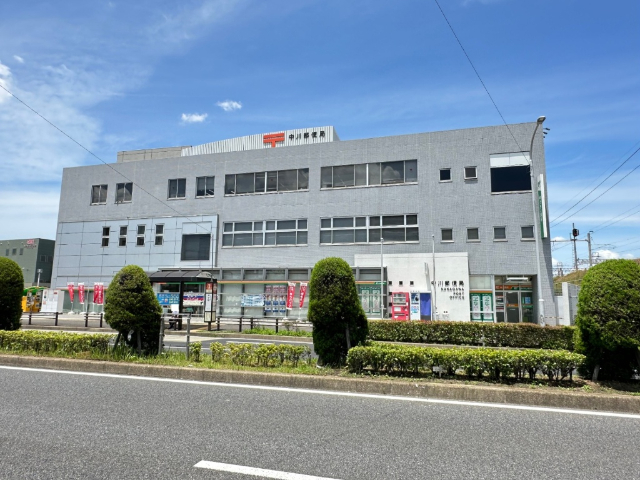 郵便局　中川郵便局（郵便局）まで160m