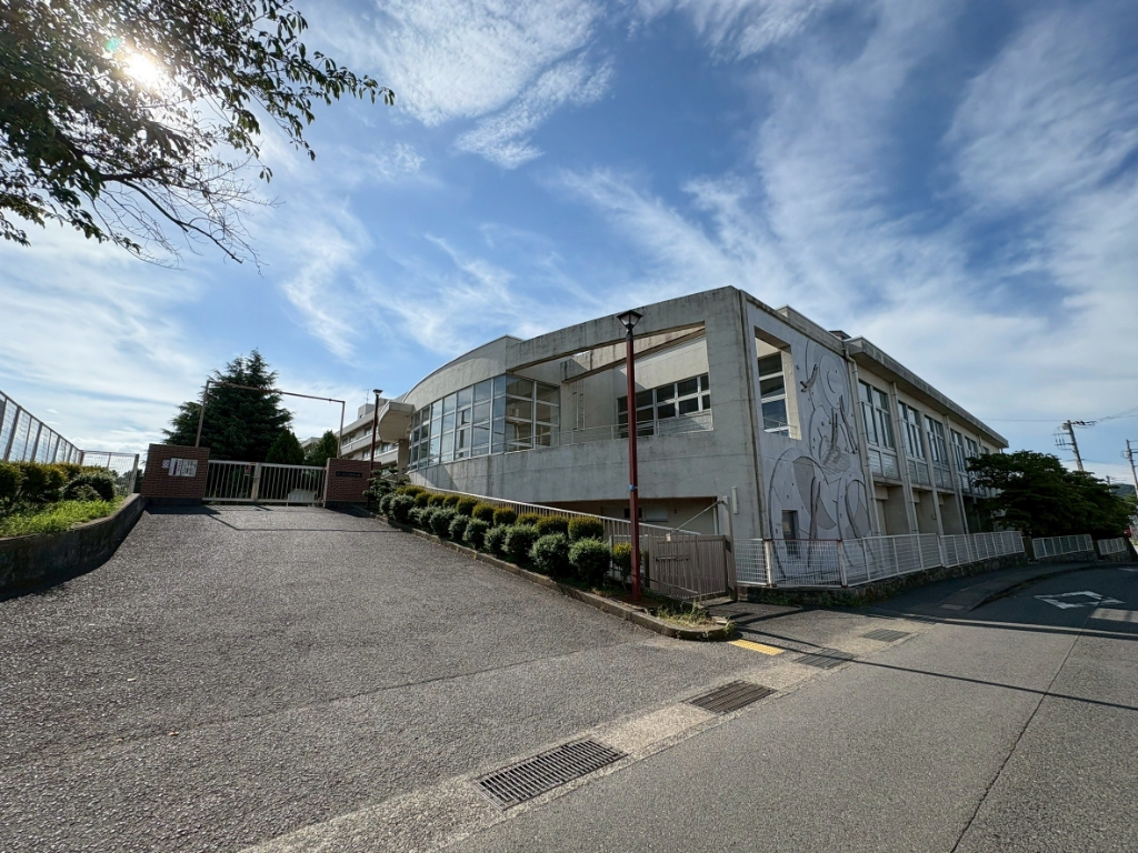 中学校　秦野市立大根中学校（中学校）まで590m