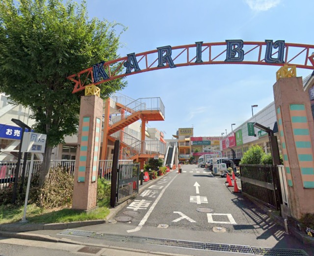 ドラックストア　どらっぐぱぱすカリブ梅島店（ドラッグストア）まで582m