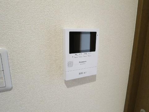 セキュリティ　カメラ付インターホン（イメージ）