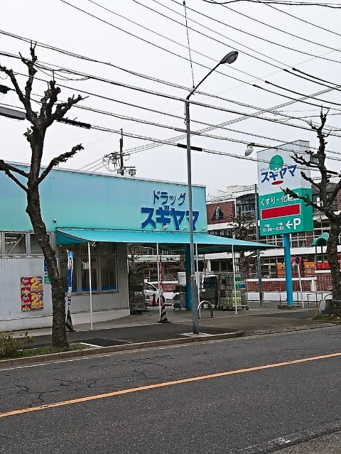 ドラックストア　ドラッグスギヤマ 城西店（ドラッグストア）まで206m