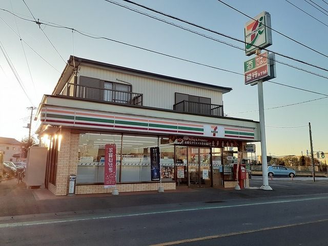 コンビニ　セブン-イレブン 茨城千代田店（コンビニ）まで500m