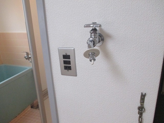 その他設備　室内に洗濯機を置けます