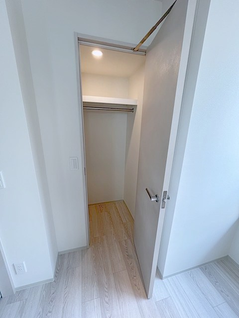 収納　ウォークインクローゼット