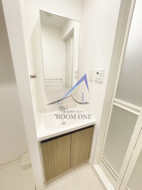 洗面設備　洗面台です。