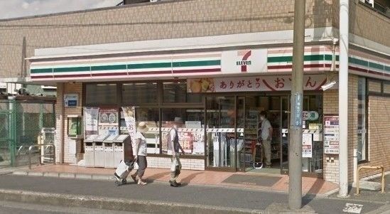 コンビニ　セブン-イレブン 川崎堰店（コンビニ）まで690m