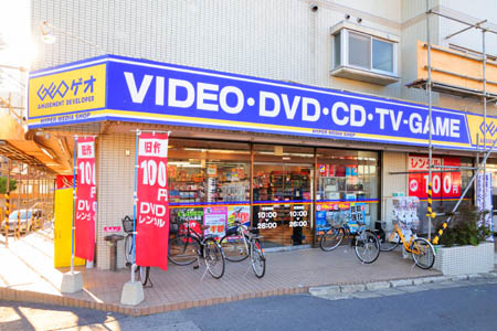 レンタルビデオ　ゲオ北小金店（レンタルビデオ）まで295m