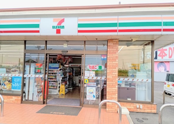 コンビニ　セブンイレブン 旭網戸店（コンビニ）まで886m
