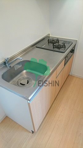 キッチン　シンプルな清潔感のあるキッチンです！