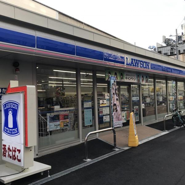 コンビニ　ローソン森ノ宮駅南店（コンビニ）まで201m