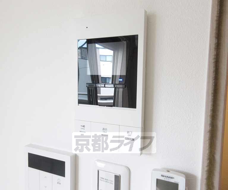 セキュリティ　モニター付きで安心・