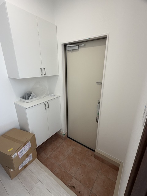玄関　※建築中です