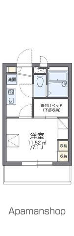 レオパレスエスポワールの間取り写真